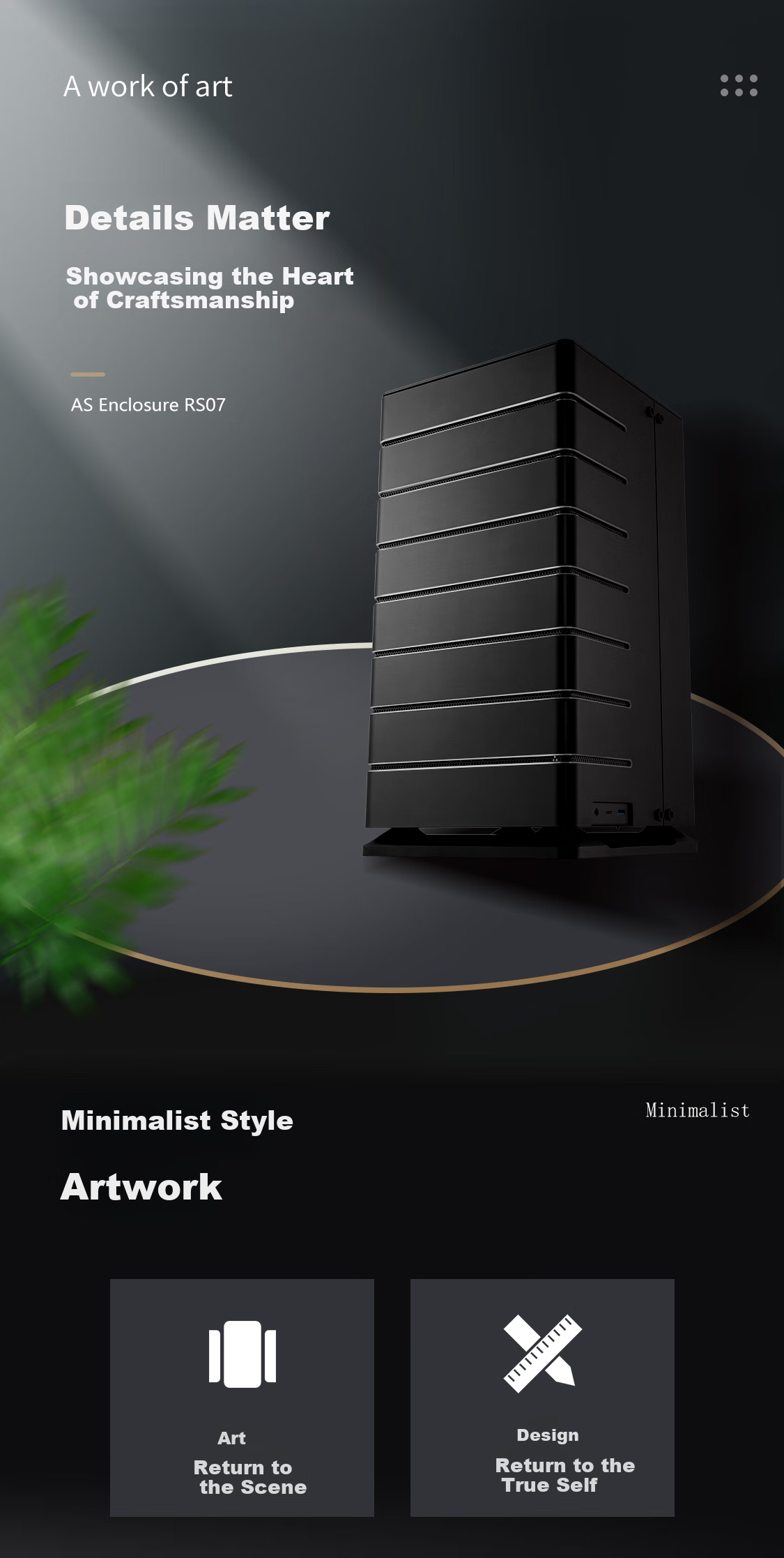 Abee Designer C700W Full Tower Workstation Case, Black/3D Cooling Matrix/Full Size Motherboard Compatible/dual Graphics Cards/dual Water Cooling/single Power Supply 1