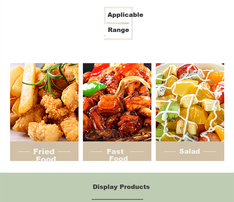 Jiamo Disposable Double Compartment Lunch Boxes, 850ml*50 Sets, Salad Bento Boxes, Biodegradable Sugarcane Pulp Takeout Packaging, Fast Food Containers 3