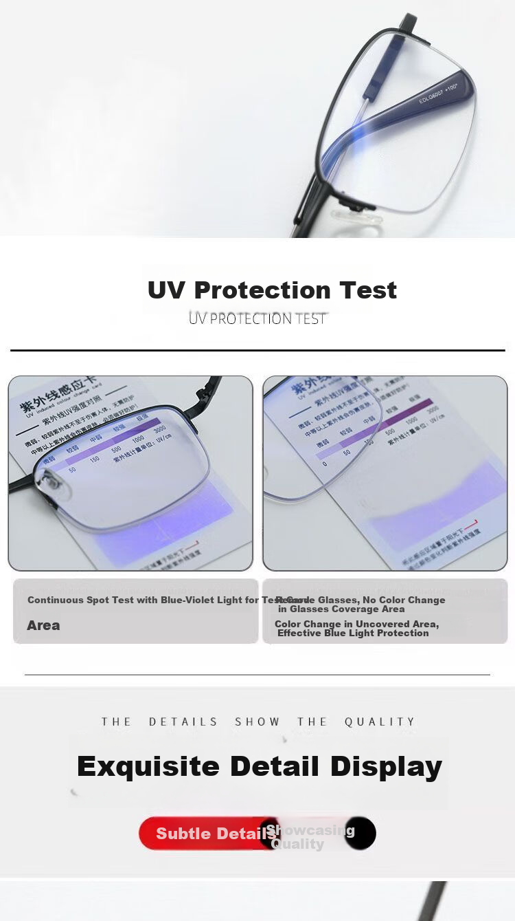 Mumujian High-Definition Reading Glasses for Middle-Aged And Elderly, Anti-Blue Light, Bifocal for Men And Women, Multi-Focal Automatic Zoom High-Definition Reading Glasses 8