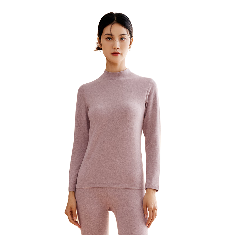 Three-Needle Thermal Underwear Set for Men and Women, Xinjiang Long-Staple Cotton, Autumn Base Layer, Brushed Cotton Knit, Couples Pajama Set