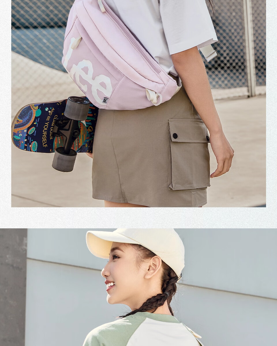 Lee New Fashion Crossbody Messenger Bag for Women Casual Shoulder Bag Street Trend Men's Chest Bag Christmas New Year Gift 3