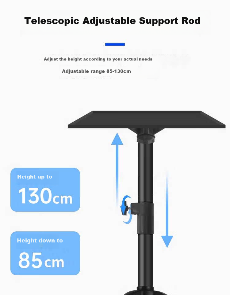 Zhiying Projector Cloud Platform Bedside Floor Hidden Wall-Mounted Storage Rack, Home Use No Drilling Required Extendable Compatible with XGIMI, Jmgo, Xiaomi, Xiaoming, Dangbei, Dayan, Orange, Ruggier 4
