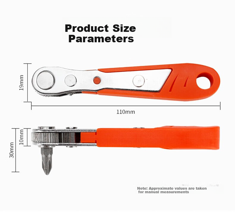 Lekali Ratchet Screwdriver Set with Right And Left Angle Benders, Magnetic Wrench Set, Short Flathead Screwdriver Set with Eleven-Word Descriptio 2