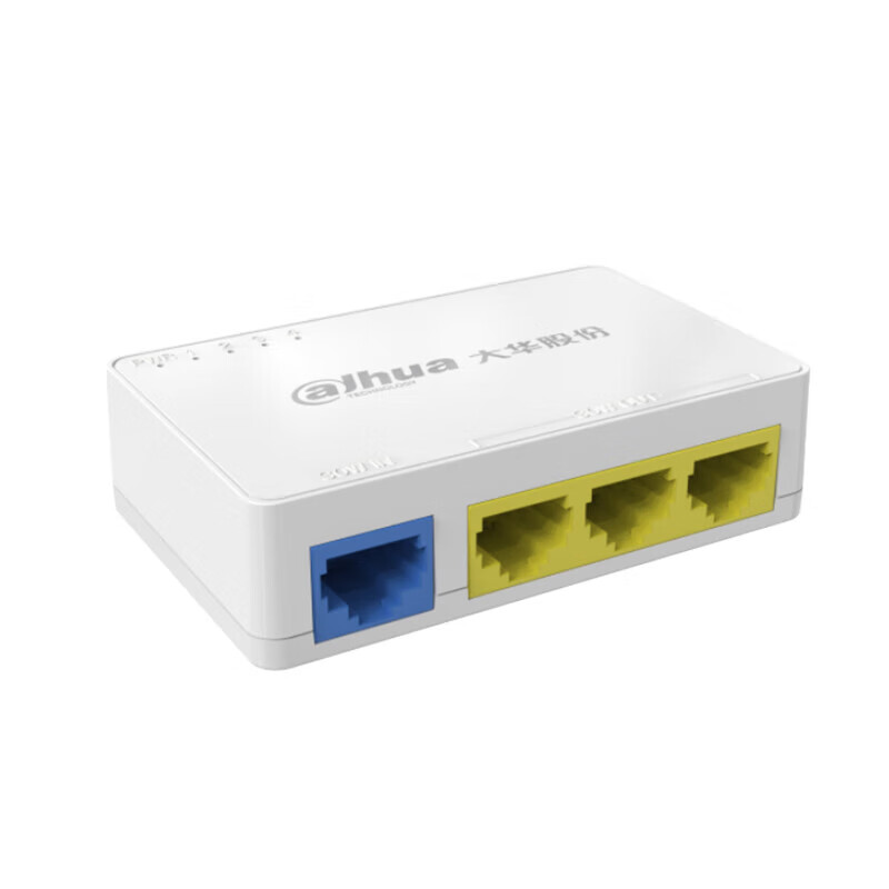 Dahua PoE Repeater, 4 Ports, 100Mbps Unmanaged, Network Cable Splitter, 1-To Switch for Surveillance Cameras, POE Power Extension Cable, Hub Splitter, 48V Network Module, One Input Three Outputs