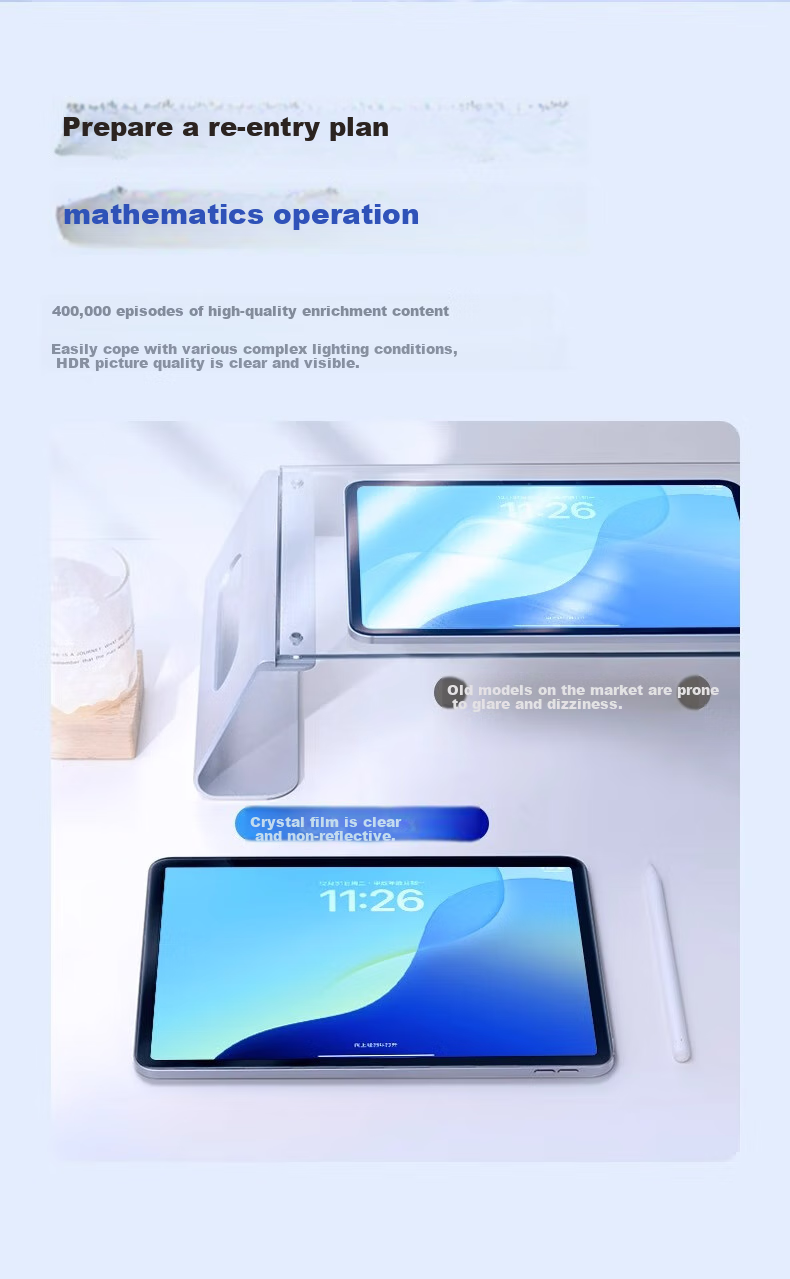 TORRAS [High-Definition Ice Crystal Film] for IPad Air8/7/6 Tempered Glass Screen Protector, 11-Inch, Compatible with 2026/25 Models, M4 Chip Tablet Protective Film, Shatterproof, Anti-Fingerprint, Ultra-Clear Protective Film 14