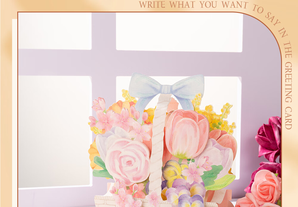 M&G Graduation Card 3D Bouquet Birthday Card Graduation Gift Handwritten Postcard for Teacher Elder Friend Souvenir Desktop Origami QB0054 12