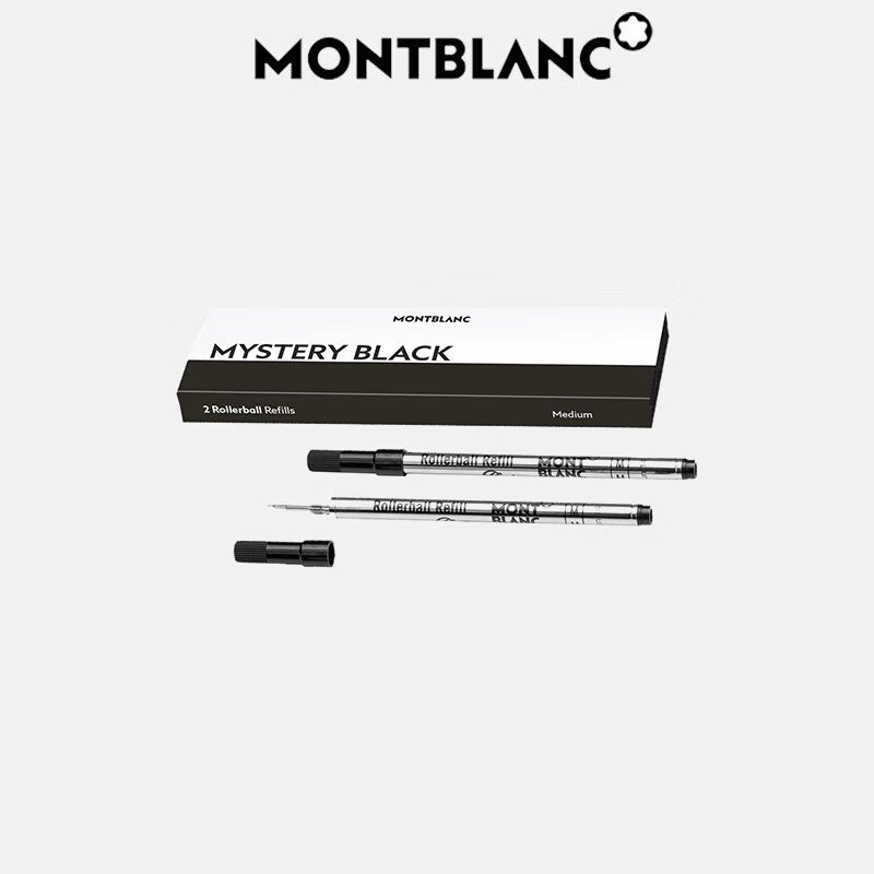 MONTBLANC MeisterstĂŒck 163 Signature Pen Refills 2-Pack M Nib 105158/128231 Gift
