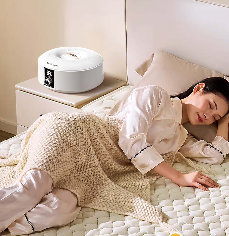 CHIGO Double-Person Water Circulation Electric Heated Blanket 1.8x2m with Water-Electricity Separation Safety 10