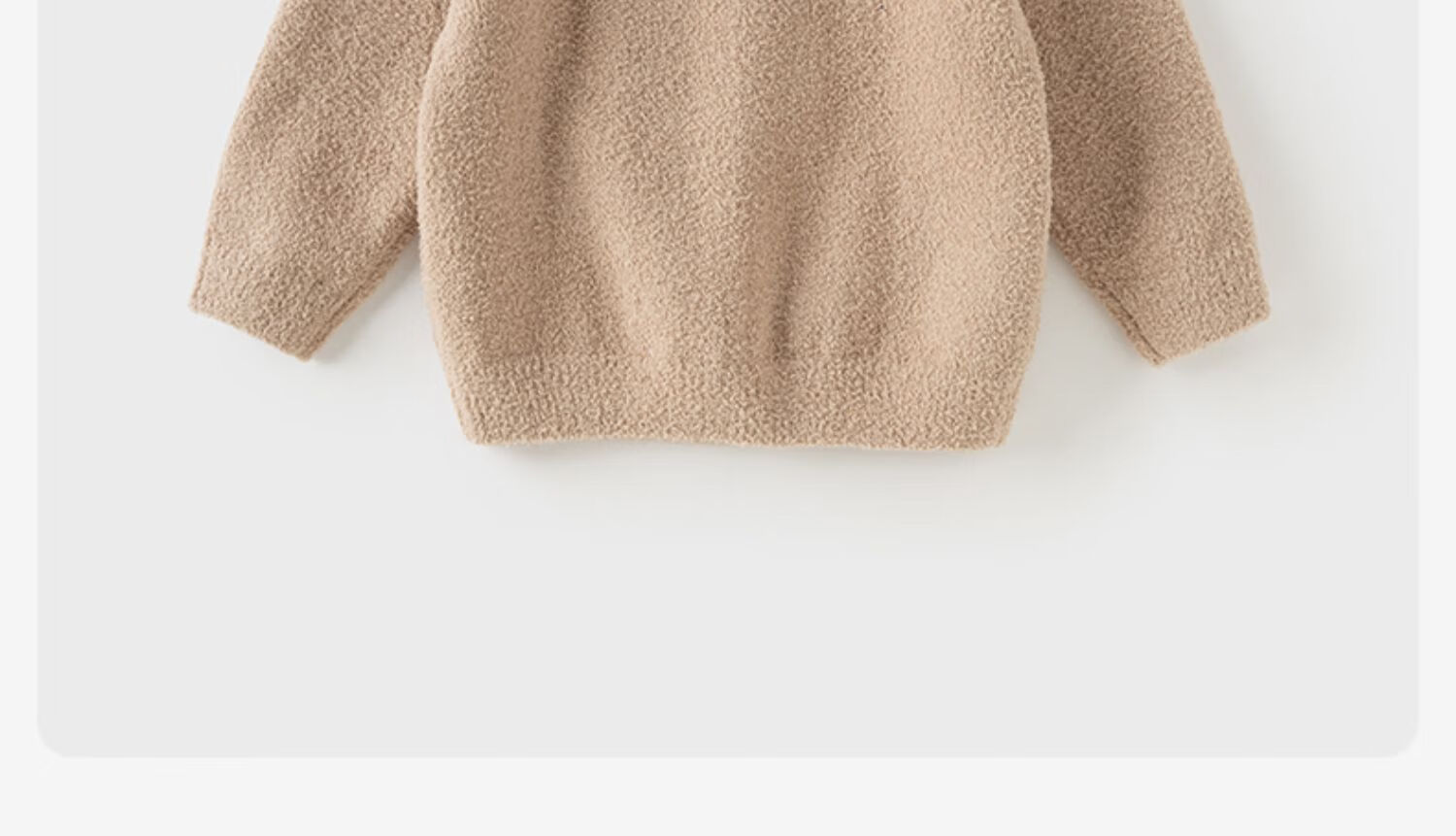 DAVE & BELLA Kids Pullover Sweater Winter Boys Girls Machine Washable Half Fleece Half Turtleneck Base Shirt 3
