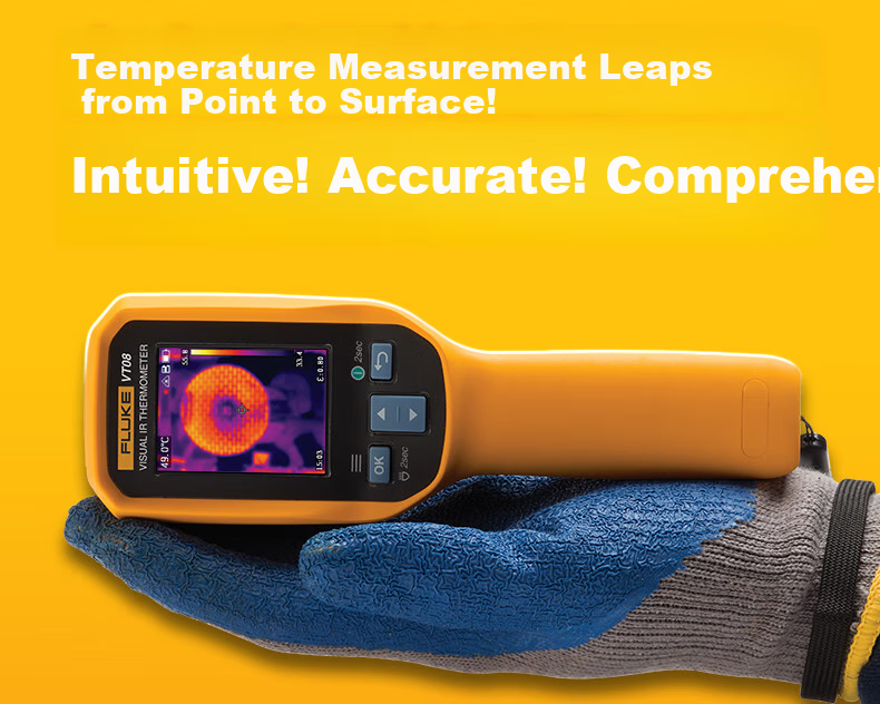 FLUKE VT06/CN Portable Infrared Thermal Imager, Visible Infrared Temperature Measurement Device, -20°C to 400°C Range 2