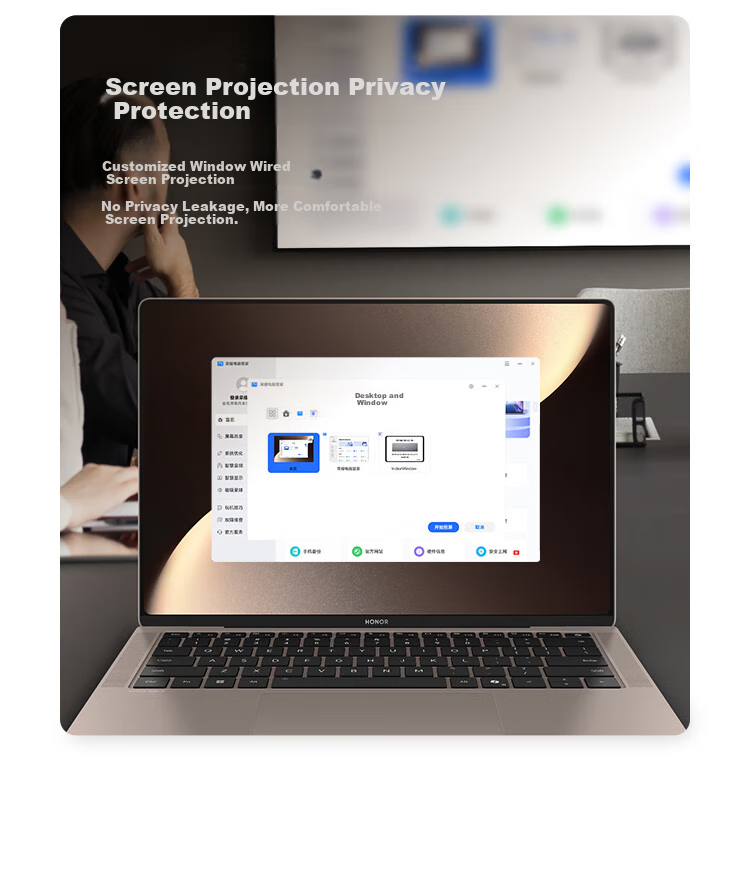 HONOR MagicBook Art14 2025 [Subsidies], Ultra-Thin AI Laptop with Core Ultra5, 32GB RAM + 1TB Storage, 3.1K Display, Eye Protection, Summer Olive Gree 31
