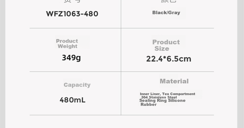 Fuguang Insulated Mug, 304 Stainless Steel Tea Cup, Vacuum Business Cup, Cold-Keeping Cup for Men And Women, Straight Water Bottle, Jingdong Limited Editio 7