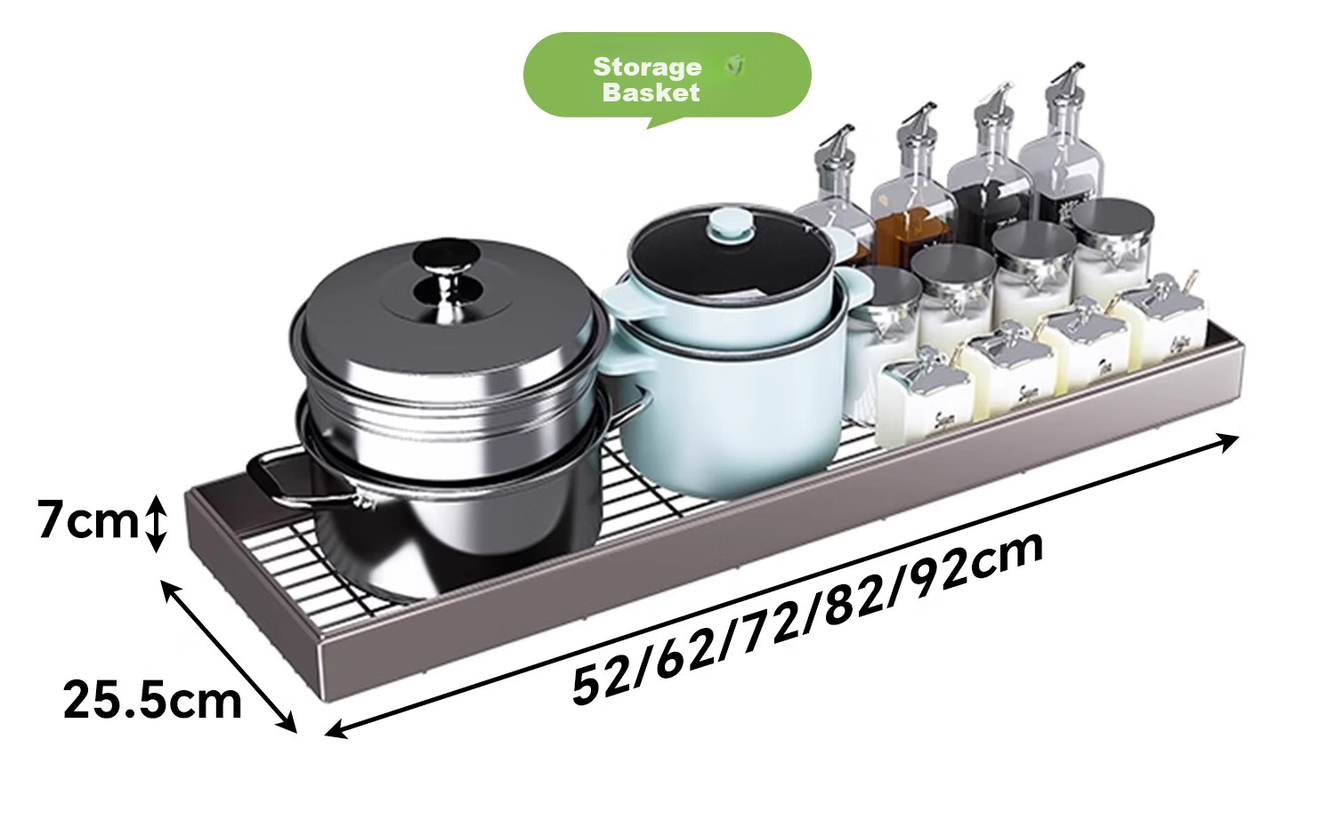 Shuaishi Kitchen Utensil Storage Rack, Sink Drainer Rack, Dish Rack, Bowl And Plate Washing Rack, Sink Organizer Shelf 27