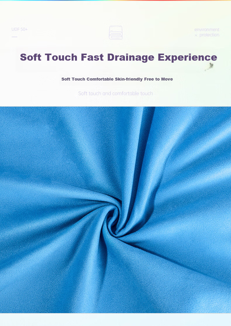 WATERTIME / Shuichuan Quick-Drying Swimming Towel, Sports Fitness Towel, Children's Absorbent Fast-Drying Beach Towel, Adult Towel 11