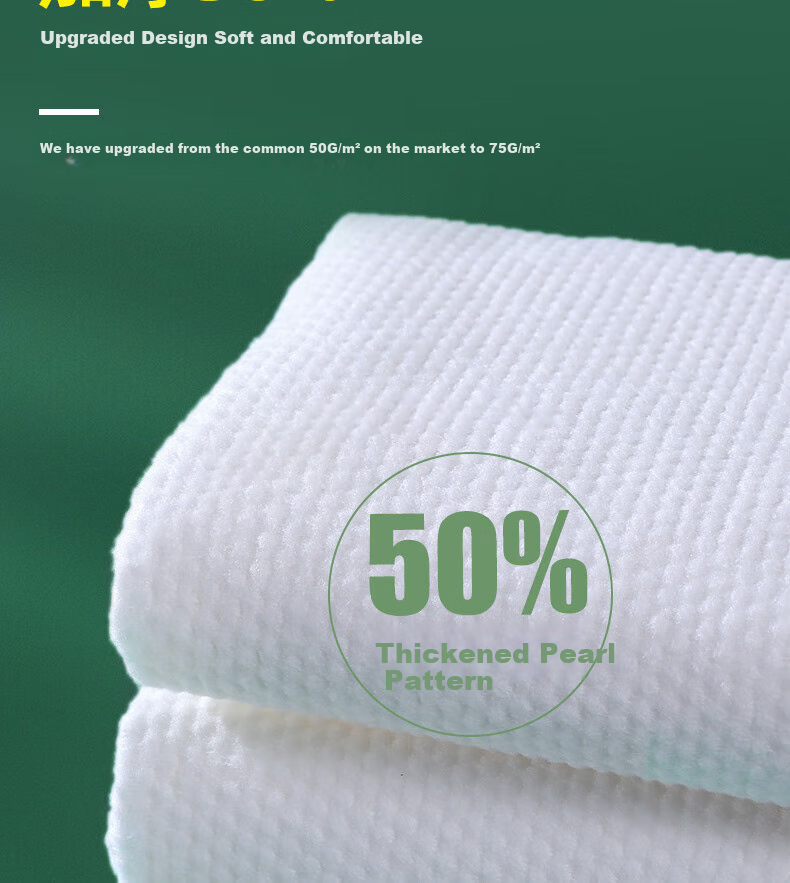 Etravel Disposable Bath Towels, Thickened Non-Compressed Towels for Travel, Individual Packaging Travel Set, Pack of 5 7
