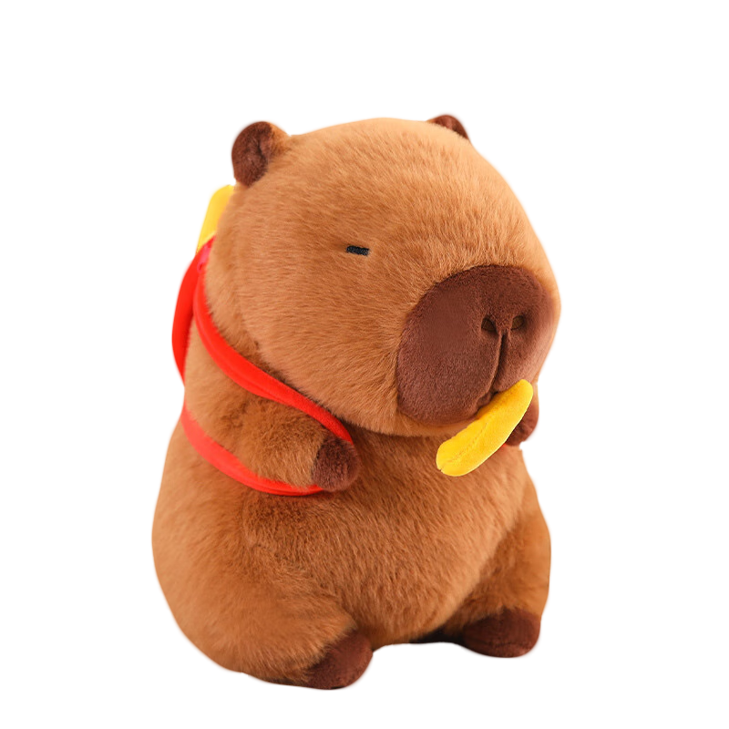 Xiongmaoxiong Capybara Plush Toy Doll Stuffed Animal Birthday Gift for Boys And Girls Children's Water Duck Luolu