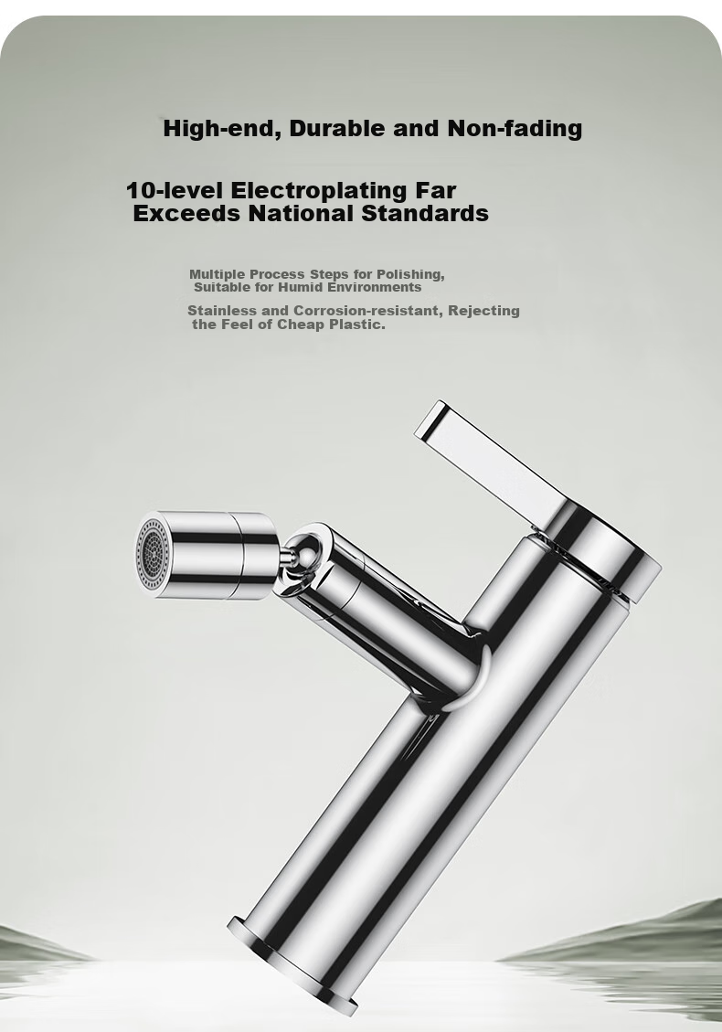JOMOO Universal Water Outlet Basin Faucet, Bathroom Hot And Cold Dual Control Faucet, 32393-506/1B 16