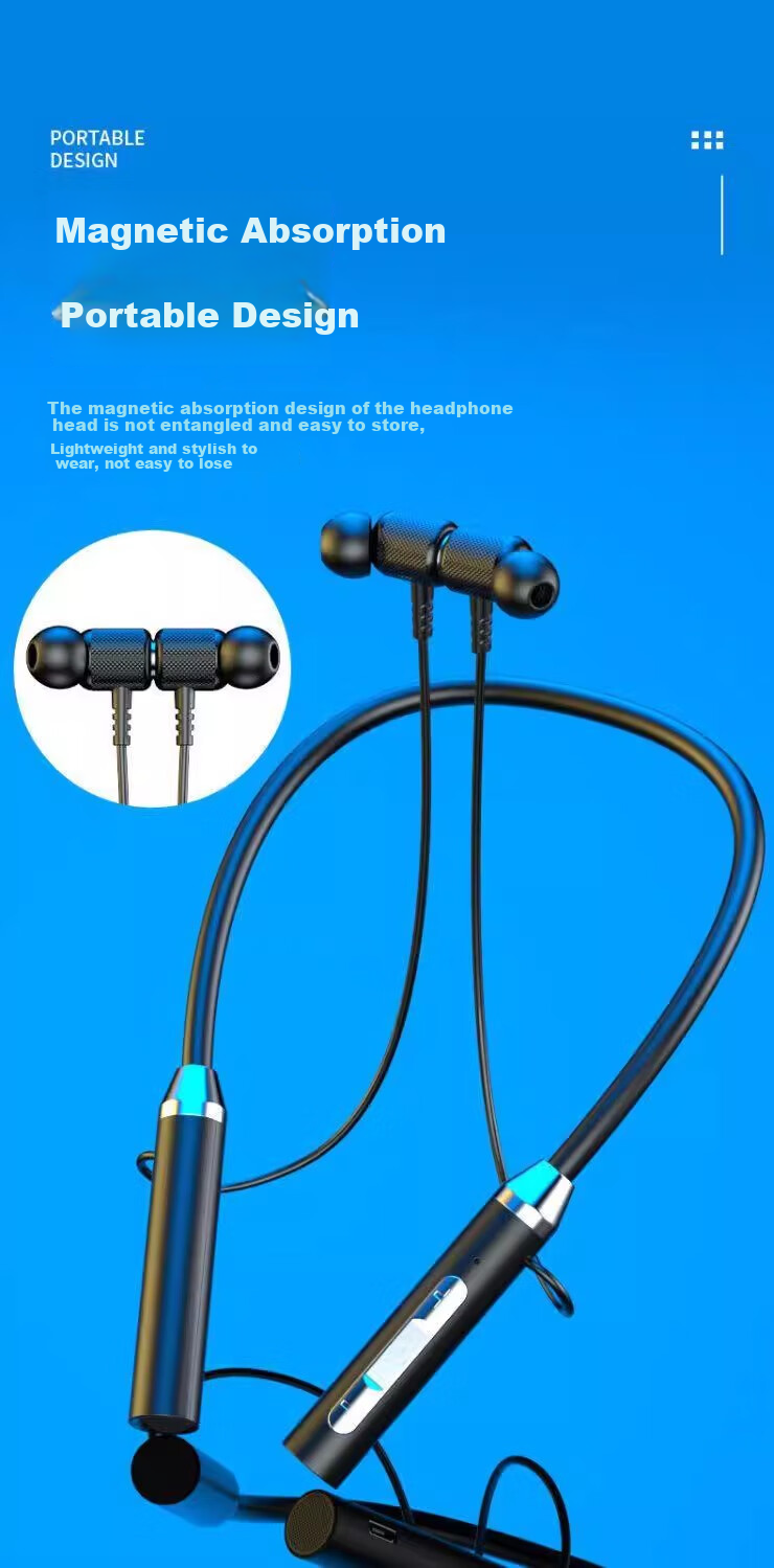 Latuo Neckband Bluetooth Headphones, Latest Model 2025, Noise-Cancelling Earphones, Bluetooth 1