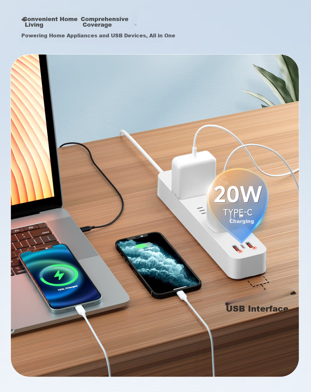 NVCleishidiangong New National Standard 8-Outlet 3-Meter Power Strip, Extension Cord, Socket Board, EP482 6