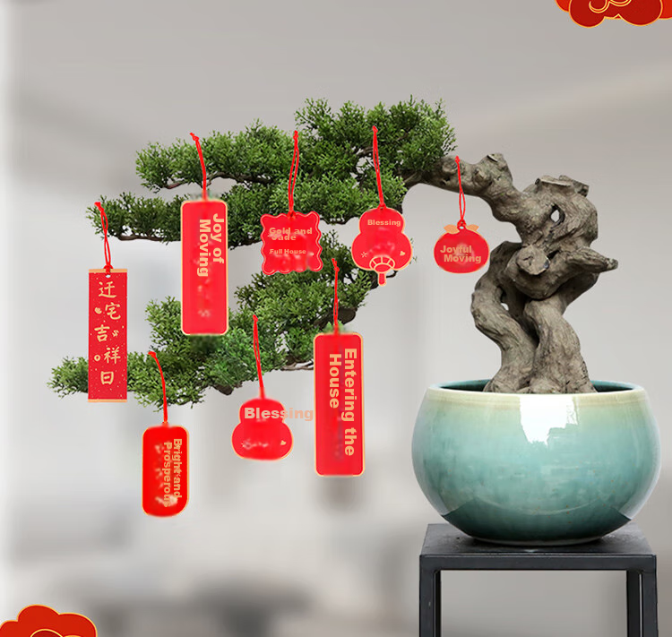 Jidukongjian Housewarming Decoration Set, Moving Gift, Small Ornaments, Housewarming Ceremony, 34-Piece Set for New Home And New Residence 5