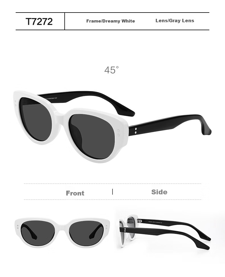 Pulais Cat Eye Sunglasses for Men And Women, UV Protection, Polarized, High Definition, Sun Protection, Driving, High-End Fashion Trendy 27