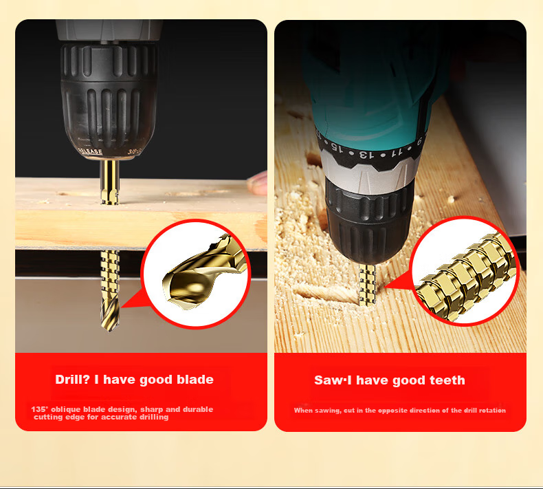 HUHAO Pagoda Drill Bit, Metal Stainless Steel High Hardness Hole Opener, Specialized Drill for Iron Opening, Hole Enlarger, Drilling Tower-Shaped Step Drill 7