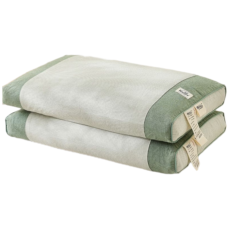 Chuangmaishi Buckwheat Cervical Pillow Men's Neck Support Pillow Cervical Spondylosis Special Pillow Reverse Bow Traction Pillow Buckwheat Sleep Aid Pillow