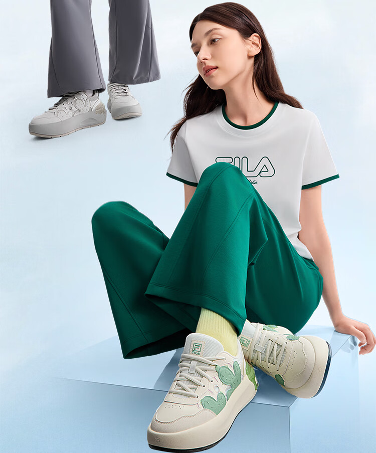 FILA Official Women's CACTI Modern Sneakers Autumn Fashion Casual Sports Shoes 12