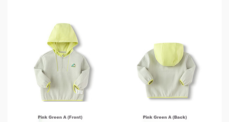 BALABALA BalaOne Baby Hooded Sweatshirt, for Boys And Girls, Autumn Outdoor Wear, Loose-Fitting Top 8