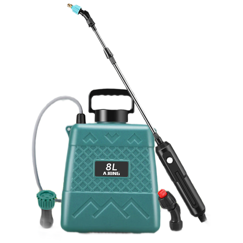 Quiet Bear Electric Backpack Sprayer High-Pressure Agricultural Sprayer Small Household Pesticide Disinfection Watering Garden Tool