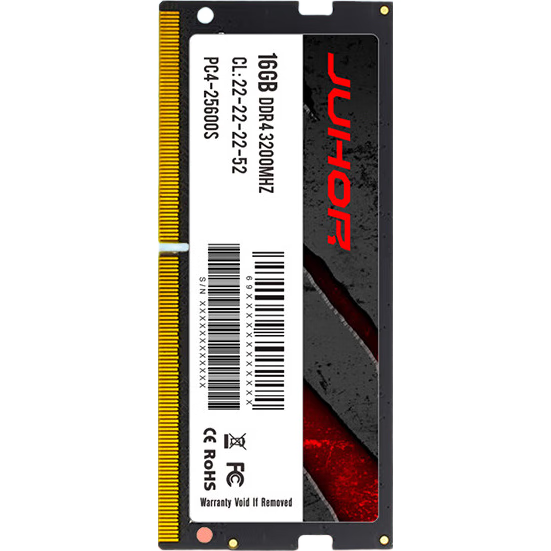 JUHOR 16GB DDR4 3200 Laptop RAM Module