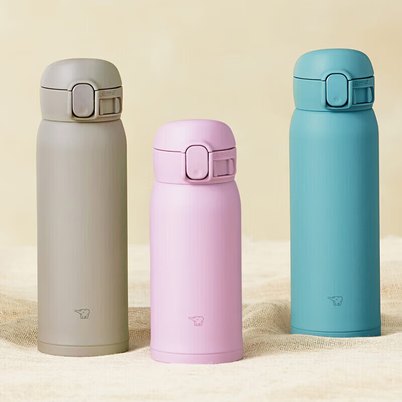 ZO JIRUSHI Stainless Steel Insulated Water Bottle Outdoor Portable Leak-Proof Unisex Cup SM-WA36 Black 360ml