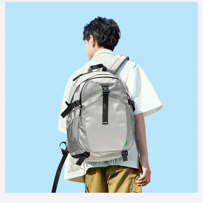 SHUKIKU Qingxing Backpack Youth Fashion Lightweight Travel Bag Large Capacity School Bag for High School Students Black 23