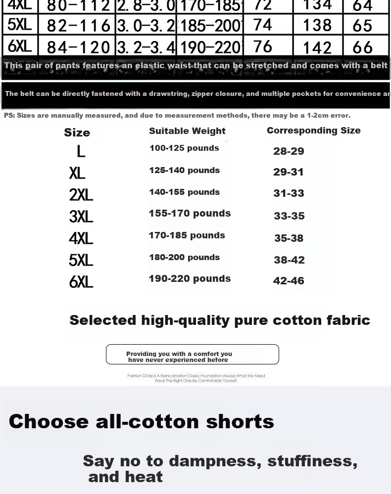 MiiOW Men's Shorts, Summer Lightweight Pure Cotton Casual Mid-Length Pants, Breathable Workwear Loose Quick-Dry Five-Point Shorts, Army Green, XL 3