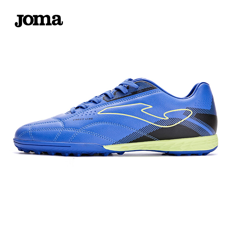 JOMA Men's TF Soccer Shoes Blue Size 41 Non-Slip Wear-Resistant Breathable Professional Match Training Football Cleats