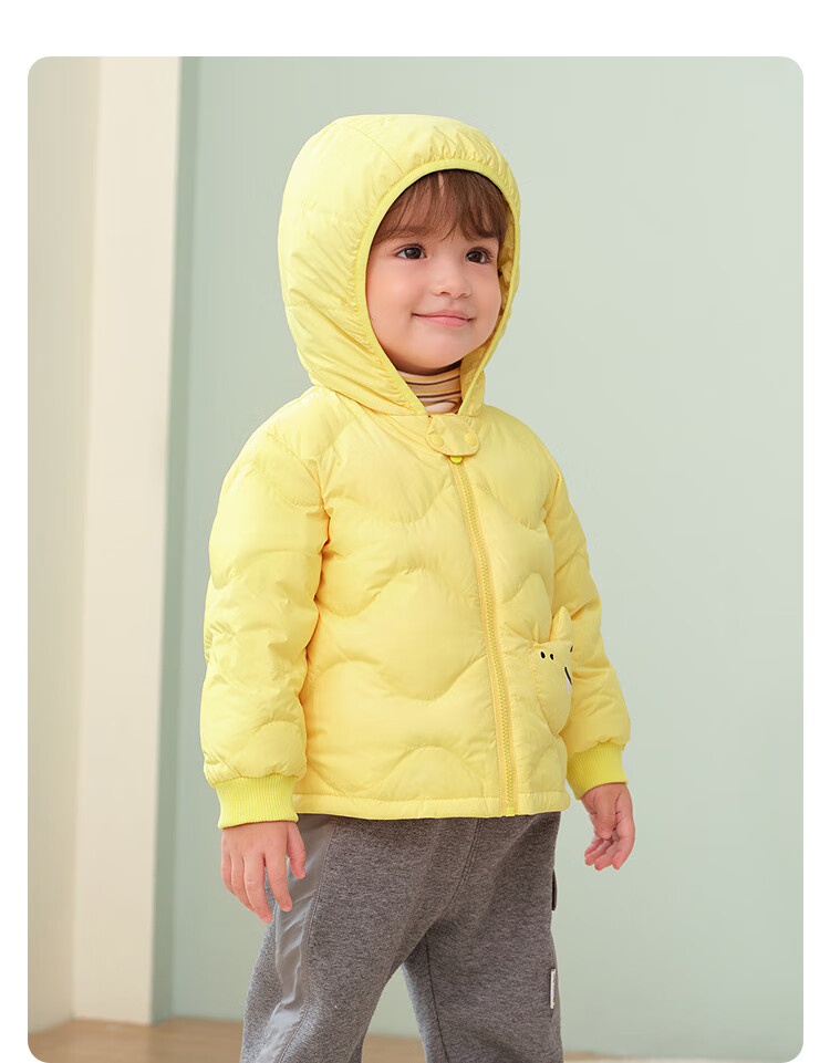 BALABALA Children's down Jacket for Girls And Boys, Winter Lightweight Warm Coat for Toddlers, Cute Outerwear for Baby Boys And Girls 9