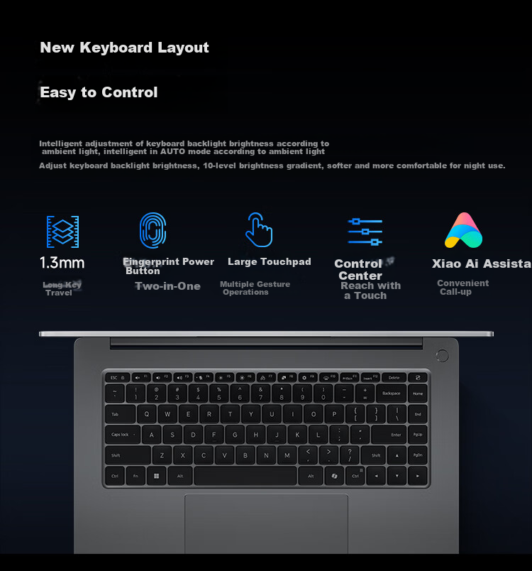 MI Notebook Redmi Book Pro 16 Thin And Light Laptop Core Ultra7 32GB 1TB 3.1K Student And Office Laptop 7