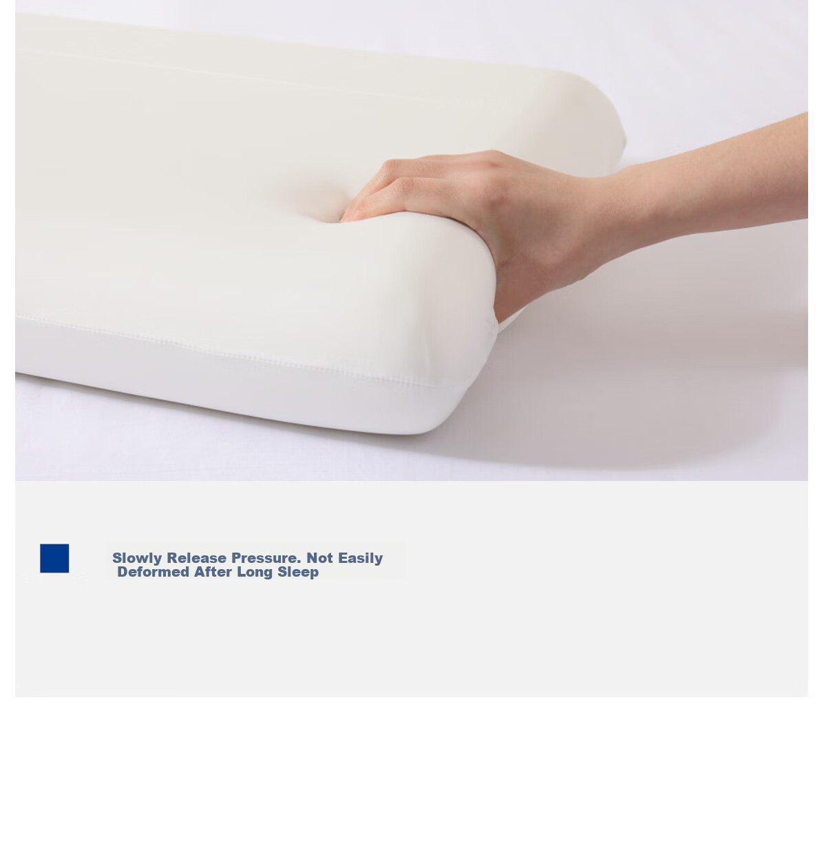 MLILY Zero Pressure Memory Foam Pillow Core, Deep Sleep Cervical Support Pillow, Sleep Pillow, S Upgraded Version, Double-Sided Sleepable 14
