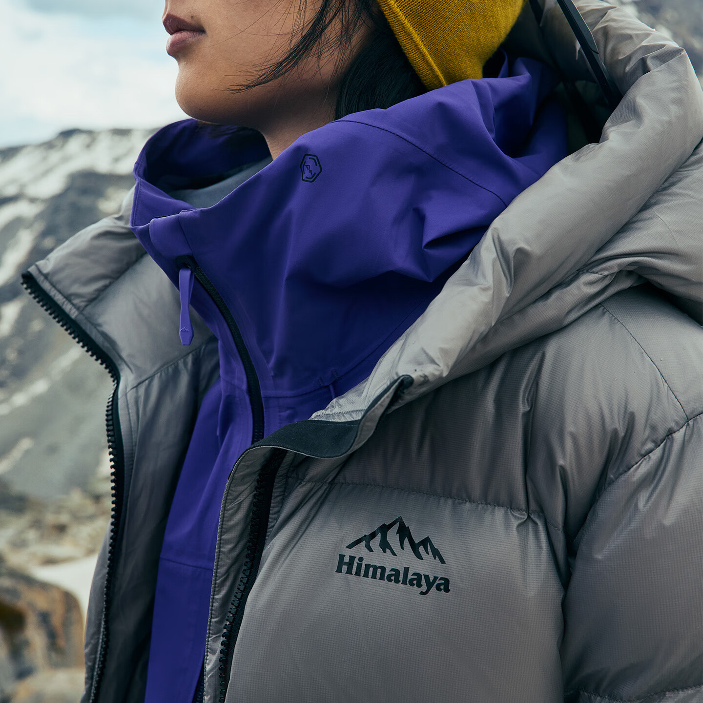 Himalaya Yubeng 700 Fill Power 90% Goose Down Jacket -25°C Professional Outdoor Windproof Snowproof Goose Down Hiking Coat