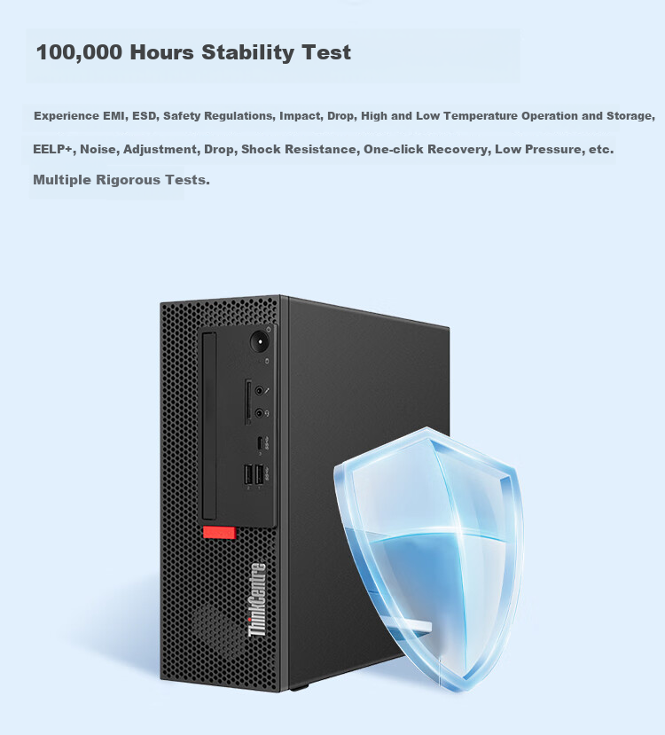 Lenovo ThinkCentre K70 Business Office High-Performance Desktop Computer (Core Ultra5 225, 16GB DDR5, 1TB, Office) 23.8-inch Complete Set 5