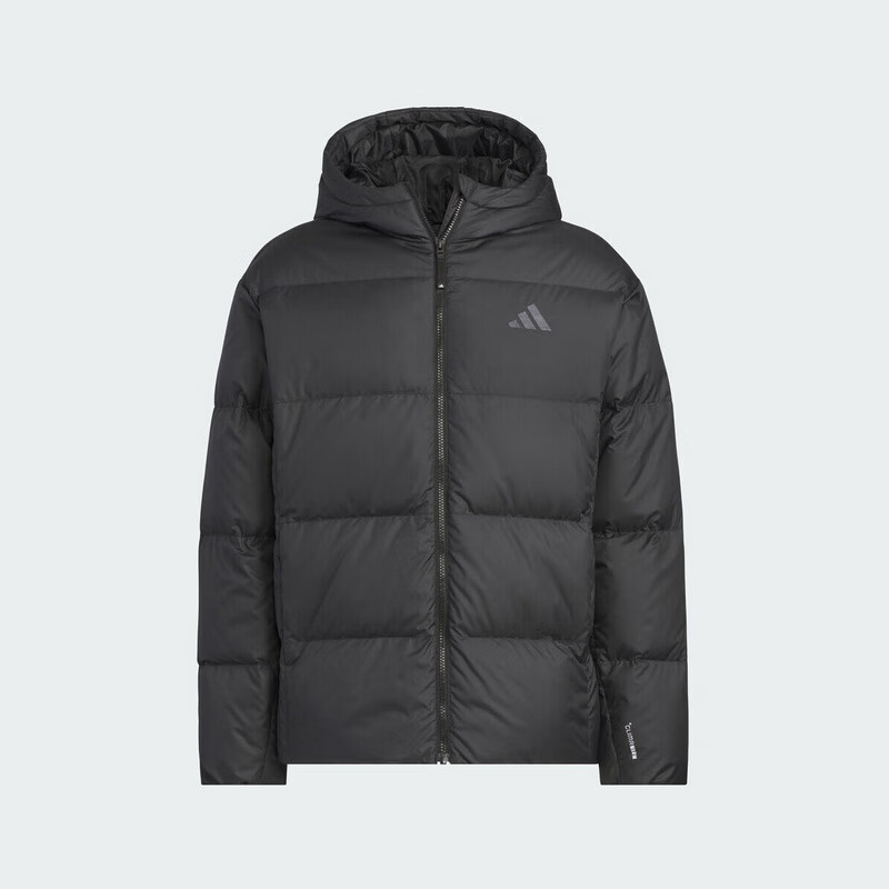 Adidas Men's Sports Style BASIC DOWN JKT Short Down Jacket KC2478 Black S 5