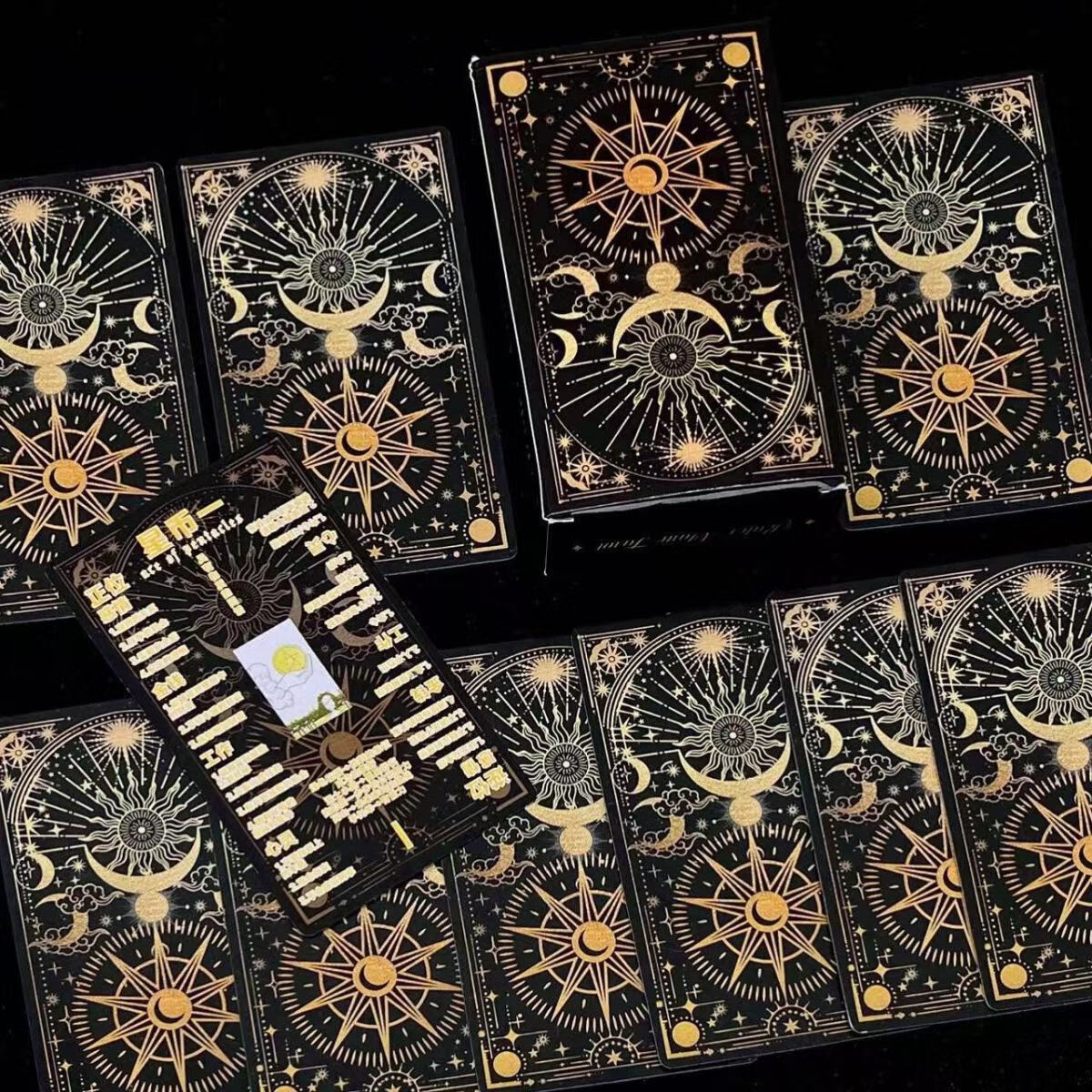 Play the World Tarot Cards with Built-in Meanings 78 Cards Beginner Classic High-Quality Rider-Waite Deck 3