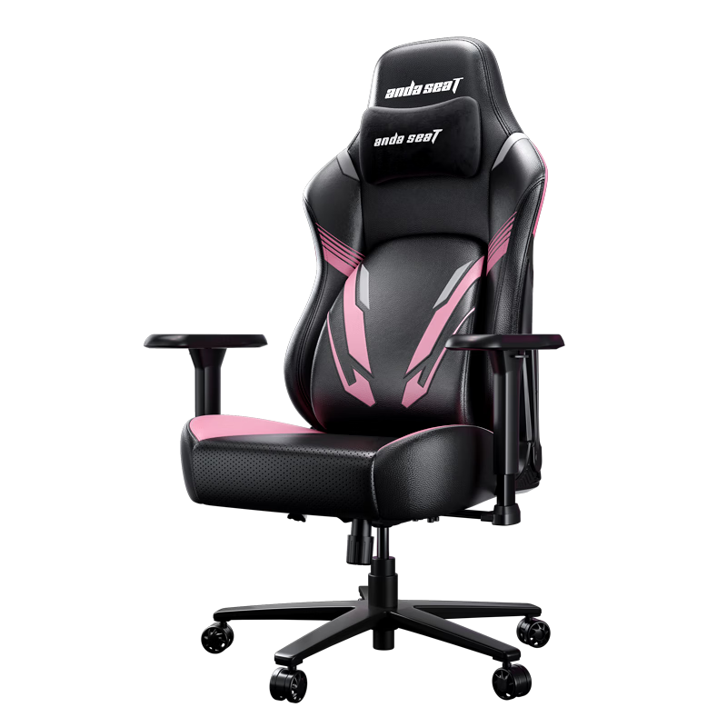AndaseaT Anderset Gaming Chair Computer Chair Ergonomic Office Chair War God Pro Phantom Pink