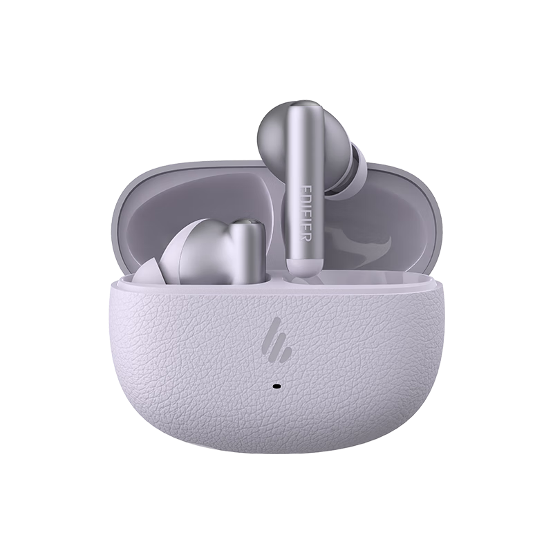 EDIFIER Lolli Pro SE True Wireless Active Noise Cancelling Bluetooth Earbuds Translator Headphones Translation Device Compatible with Apple Huawei Xiaomi OPPO Ice Purple Graduation Gift