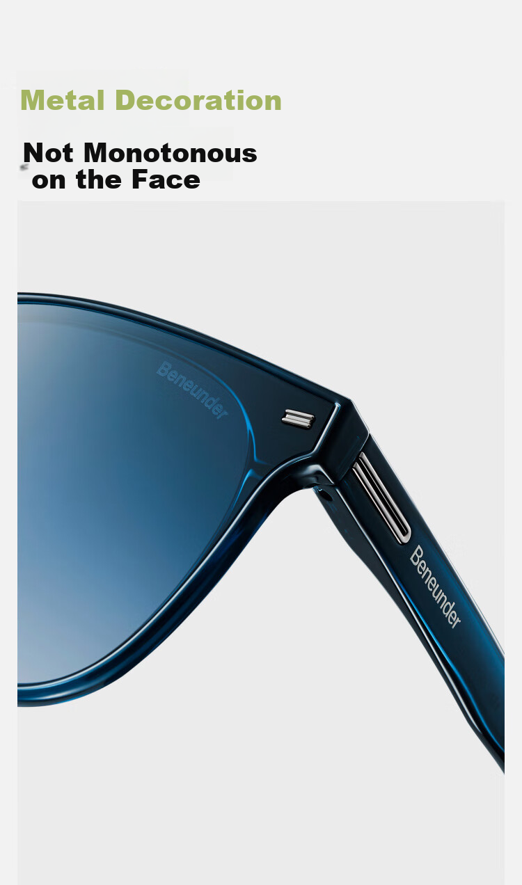 Banana Under Sunglasses Square Round Frame Unisex Foldable Outdoor Travel Driving UV Protection FD021 18