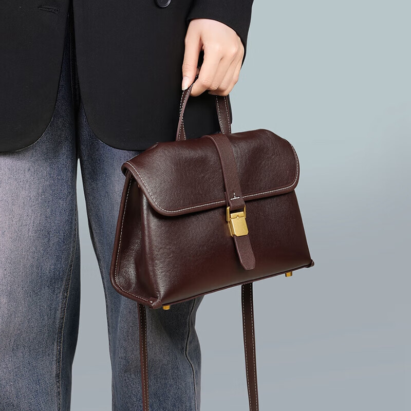 Aiqinghai Handbag, Women's Crossbody Bag, Shoulder Bag, Commuter Light Luxury Brand, Birthday And Mother's Day Gift, Practical Present for Mom