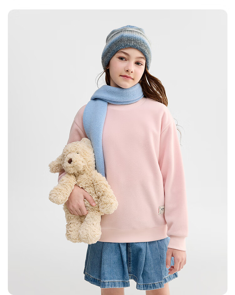 BALABALA balaOne Kids Fleece Anti-Static Sweatshirt Unisex Children Winter 2025 208425121201 8