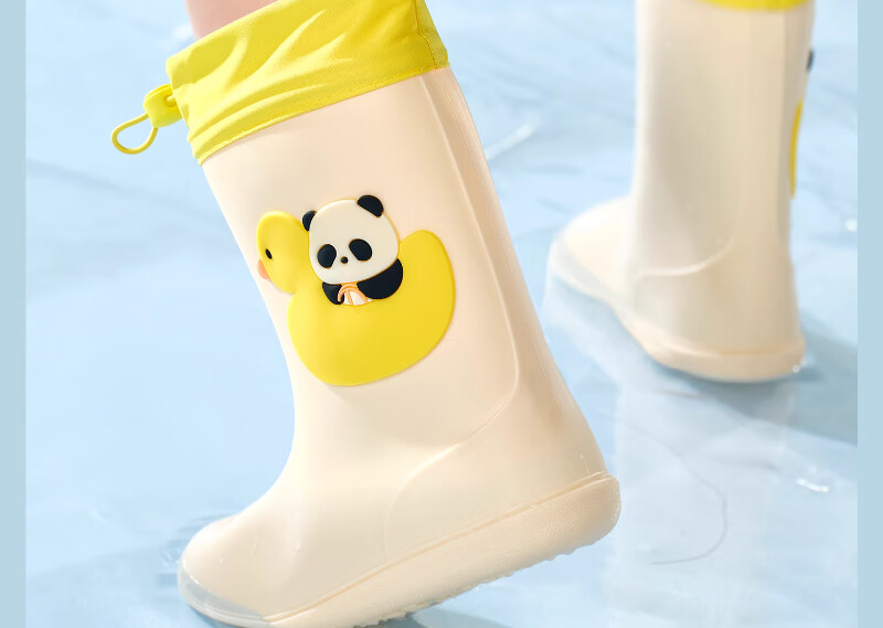 Scoornest Kids Waterproof Rain Boots Non-Slip Toddler Boys Girls Water Shoes 2025 New Model 23