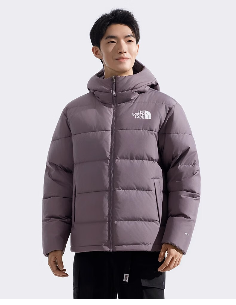 The North Face Men's Outdoor Goose Down Water-Repellent Warm Jacket 8GK1 Black/JK3 L 5