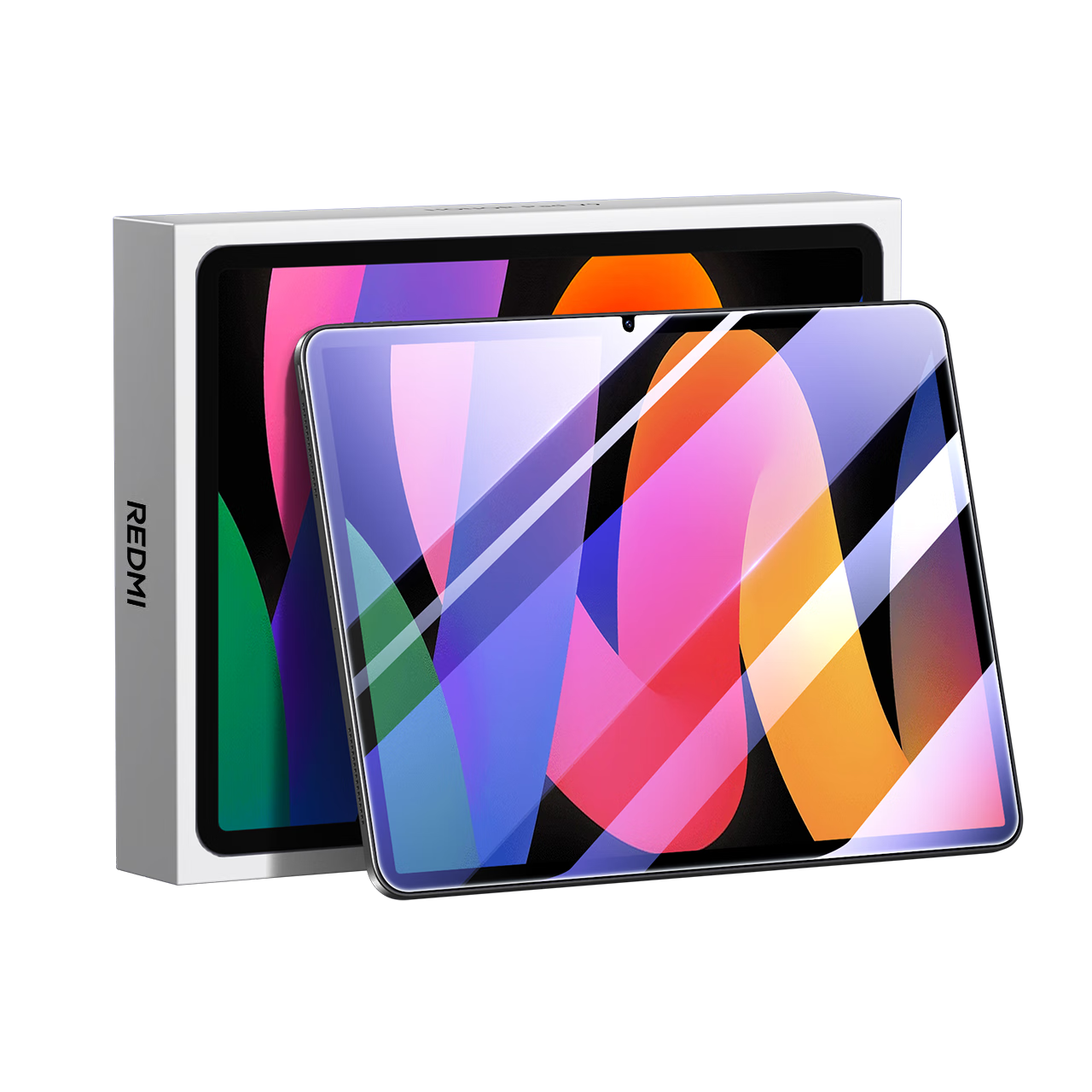 BIAZE Tempered Glass Screen Protector for Redmi Pad SE, 2023 Model Redmi Tablet 11-Inch Anti-Blue Light Protective Film, Scratch-Resistant Full Screen Coverage Film PM207